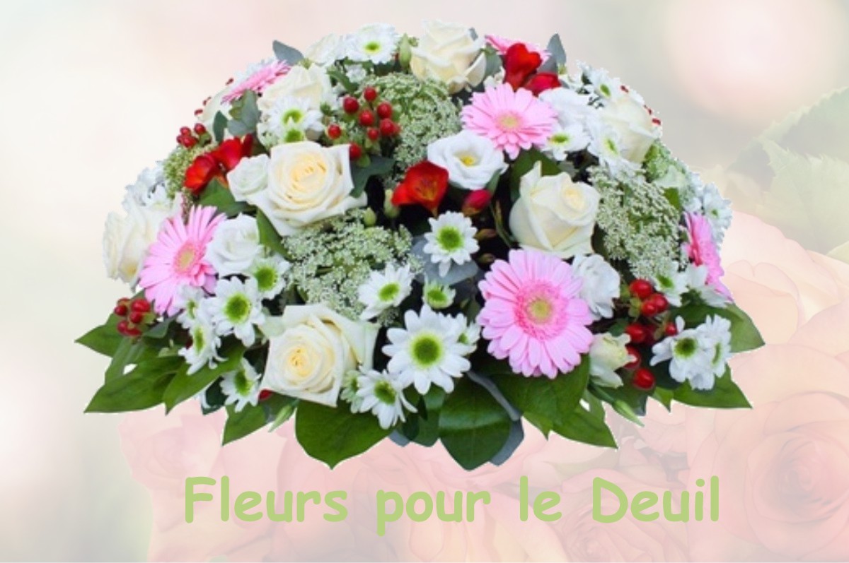 fleurs deuil SAINT-LAURENT-DE-LIN